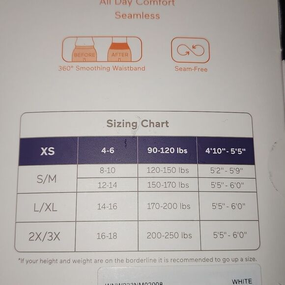 Warner's Women's Seamless Ribbed Leggings Size L/XL - Picture 9 of 10